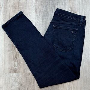 rag & bone Cashmere Fit 2 Slim Jeans Stretch in Houston Button Fly Mens 36x32